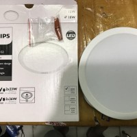 LAMPU DOWNLIGHT PANEL LED PHILIPS 18W 18 W 18WATT 18 WATT 7