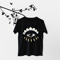 H&K Kaos Wanita / Baju Atasan / Tumblr Tee Kenzo Eyes