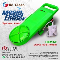 Mesin Cuci Mini Portable ReWash & ReClean Mesin Cuci Ember Bergaransi