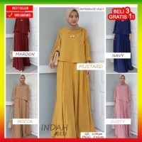 BAJU GAMIS PESTA TERBARU WANITA SYARI LONG DRESS BLOUSE BALLOTELI 07