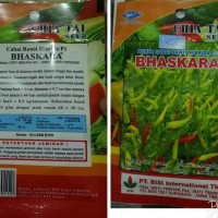 Jual Benih Biji Cabai Rawit Bhaskara F1 Cap Kapal Terbang - Benih
