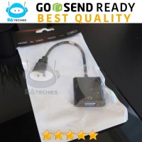 CONVERTER HDMI TO VGA / KABEL HDMI KE VGA / KONEKTOR HDMI TO VGA ORI
