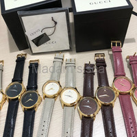NEW Ori leather JAM TANGAN WANITA IMPORT GUCCI WATCH SUPERMIRROR QUAL