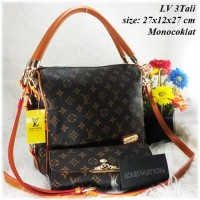 Tas Wanita Tote Fashion Wanita Branded Louis Vuitton LV - Mono