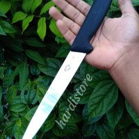 Pisau Fillet 18 Cm Victorinox Black Fibrox 5.3703.18 Original Swiss