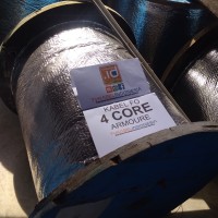 Kabel FO Armour 4 Core 2 Km Bisa Sebagai Kabel Udara atau Kabel Pendam