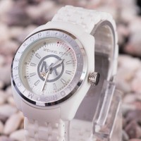 jam tangan wanita michael kros warna putih