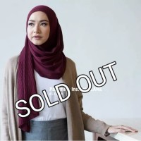 Pashmina Jilbab Hijab Instant Rajut FLANE by Aleyda Hijab Original
