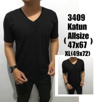 Kaos polos/kaos v neck/kaos pria/kaos murah/baju pria/3054