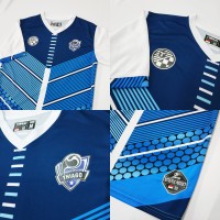 Jersey Bola dan Futsal, Ready Stock Blue Vector
