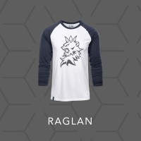 KAOS POLOS RAGLAN CUSTOM PRE ORDER JAKARTA