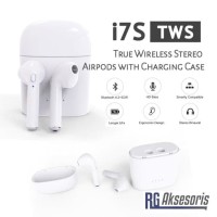 Headset Bluetooth i7S Twins V4.2 Sport True Wireless Earphone Airpods