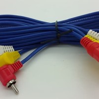 Kabel RCA 3 K 3 Male Merk KITANI ( Cable RCA ) Panjang 1.8m