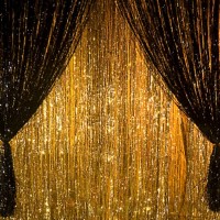 Jual TIRAI FOIL dekorasi Panggung backdrop ulang tahun anak wedding MURAH - Kota Malang ...