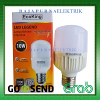 LAMPU LED BULB ECOKING 10W / 10 watt SUPER TERANG