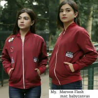 MURAH Promo Jaket Wanita - Bomber Flash Wanita Distro Bandung