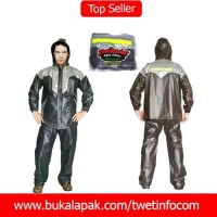JUAL Jas Hujan Jaket Celana POLKADOT ABSOLUTE