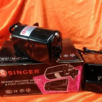 DIJUAL SINGER MOTOR LISTRIK UNTUK MESIN JAHIT 100WATT LIMITED