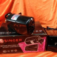 DIJUAL SINGER MOTOR LISTRIK UNTUK MESIN JAHIT 100WATT LIMITED
