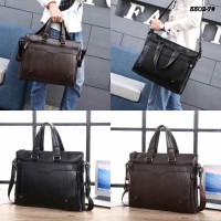 Bally Laptop Sling Bag💼 Kode 8802-7# Bahan kulit kambing Dal