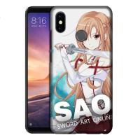 Custom Case Xiaomi Mi Max 3 Anime Sword Art Online 1 Casing Hardcase