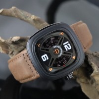 Jam Tangan SevenFriday Leather Strap Fashion Pria