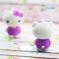 usb flashdisk 4 GB berbentuk hello kitty gaun ungu Limited