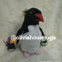 boneka penguin jambul boneka pinguin jambul