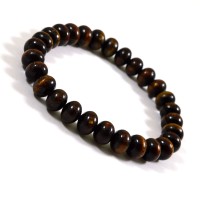Gelang Taliarus Bulat Donut Hitam emas
