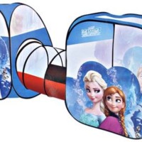 Tenda Terowongan Mandi Bola Frozen. Mainan Anak Rumah Rumahan