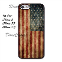 Casing iPhone 5 5S Usa Flag Hard Case Custom