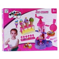 Dough Ice Cream Maker Wheat Mud Besar - Mainan Edukasi Lilin Ice Cream