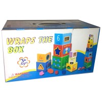 Mainan Anak Kayu WRAPS THE BOX ( wooden toys )