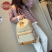 Jual Ransel Wanita Import Kanvas 2157 Korea Style Tas Cewek Murah Murah