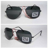 Kacamata Hitam Rayban Aviator Sunglass Pria Wanita Kaca Diamond Hard