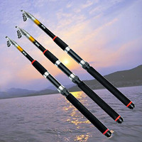 Joran Pancing Teleskopik bahan Fiber Glass 2,7 M