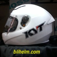 Helm KYT CASCO KR1 Carbon Plain White Metalic