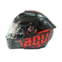 AGV K3 SV Myth Helm Full Face - Black Grey