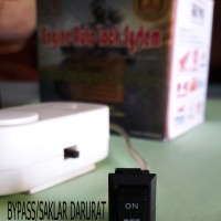 PENGAMAN MOTOR ANTI MALING BEGAL SENSOR SENTUH 2 JARI ALARM
