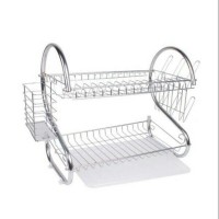 TERBARU MURAH Dish Drainer / Rak Piring / Tempat Pengering Peralatan