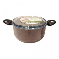FLONAL CERALUX BORDEAUX PANCI DENGAN TUTUP 24 CM LAPAK HARDWARE