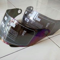 KACA HELM INK GP RACER,AGV LAMA, PELANGI