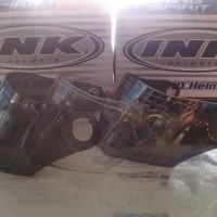KACA HELM INK GP RACER,INK CL1,AGV TIPE LAMA, WARNA PUTIH