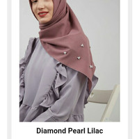 Hijabenka - Diamond Pearl Lilac by Zaco Hijab