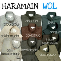 Jual HARAMAIN WOL DEWASA - Jubah Gamis Pria ALHARAMAIN KOKO IMPORT Murah