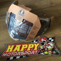 Ready stock!! Visor khusus helm AGV Pista GP dan GPR dark smoke race 3