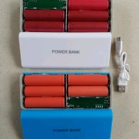 Jual power bank rakitan 11000mah baterai laptop 18650 Murah