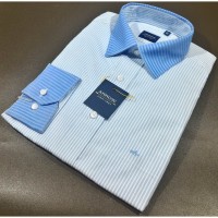 Kemeja Pria ARROW Lengan Panjang Biru Motif SN14 ORIGINAL Berkualitas