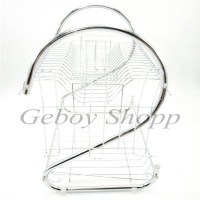 TERBARU MURAH Rak Piring 2 Tingkat / Susun 2-Layer Dish Drainer