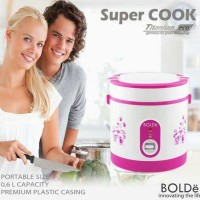 TERBARU Super COOK Rice CooKeR MiNi 3 In 1 Bolde 0.6L - Original -